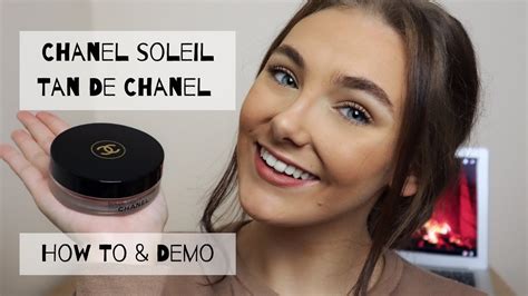 what should i apply soleil de tan chanel with|Chanel Soleil Tan de Chanel .